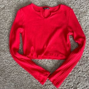 Red long sleeve